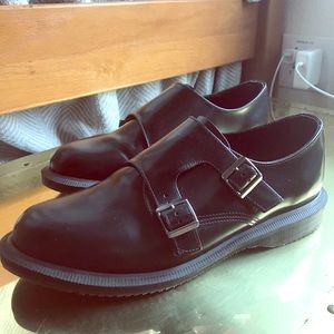 Doc Martens shiny black loafer